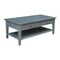 International Concepts Rectangle Spencer Coffee Table, 48 in W X 24 in L X 19 in H, Wood, Antique Washed Heather Gray OT105-8C - alternate 1
